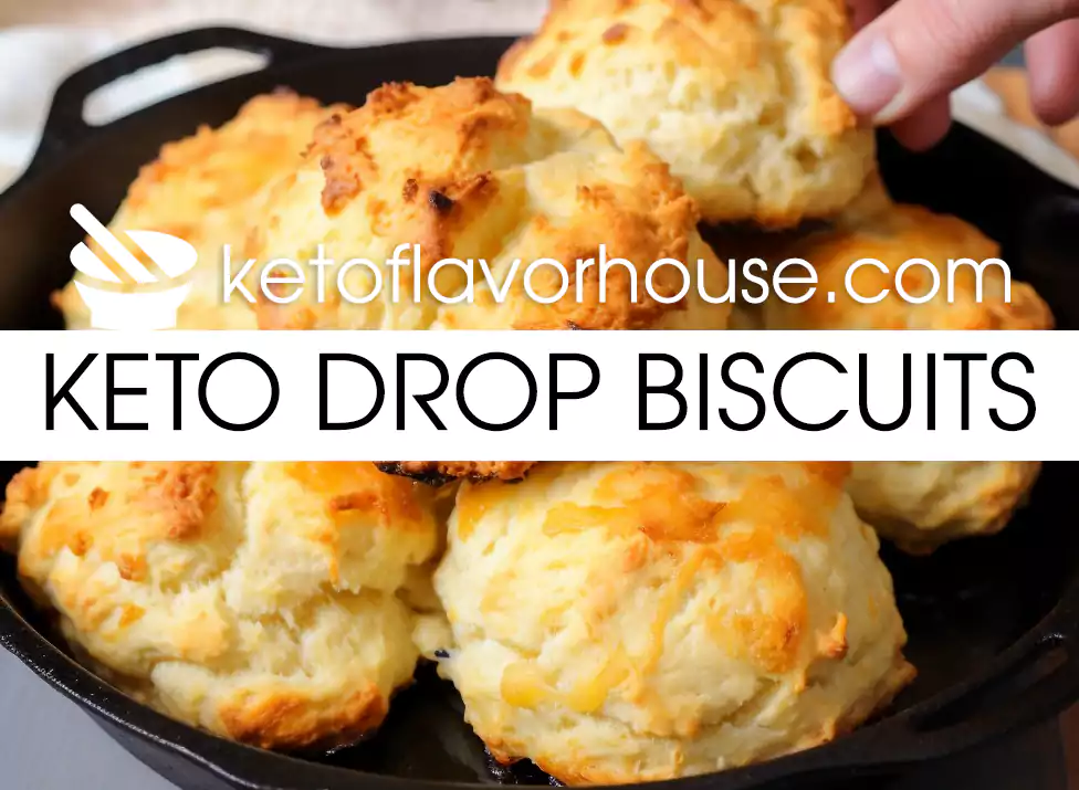 Keto Drop Biscuits