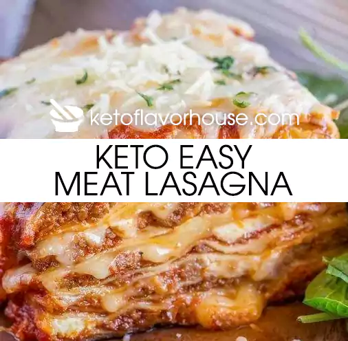 Keto Easy Meat Lasagna