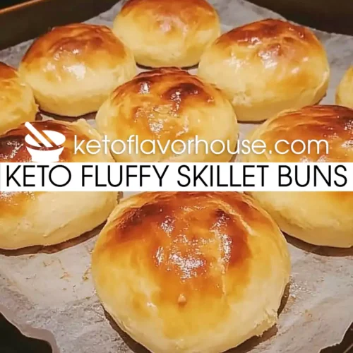 Keto Fluffy Skillet Buns