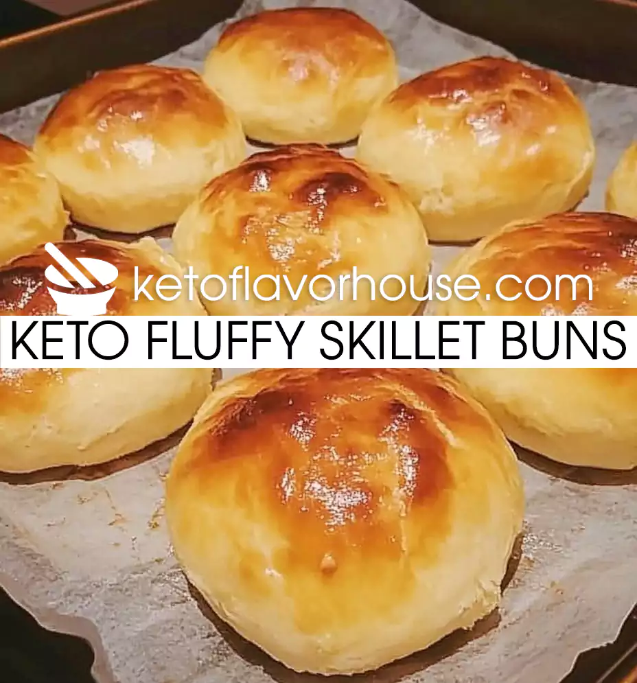 Keto Fluffy Skillet Buns – Keto Easy Recipes