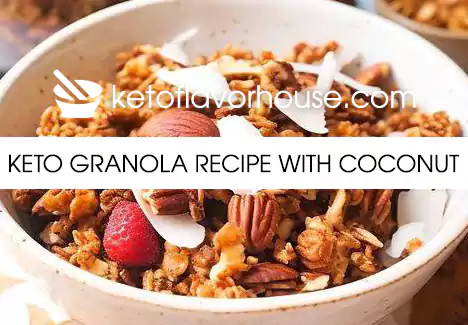 Keto Granola Recipe With Coconut