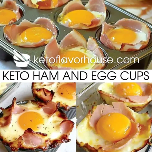 Keto Ham and Egg Cups