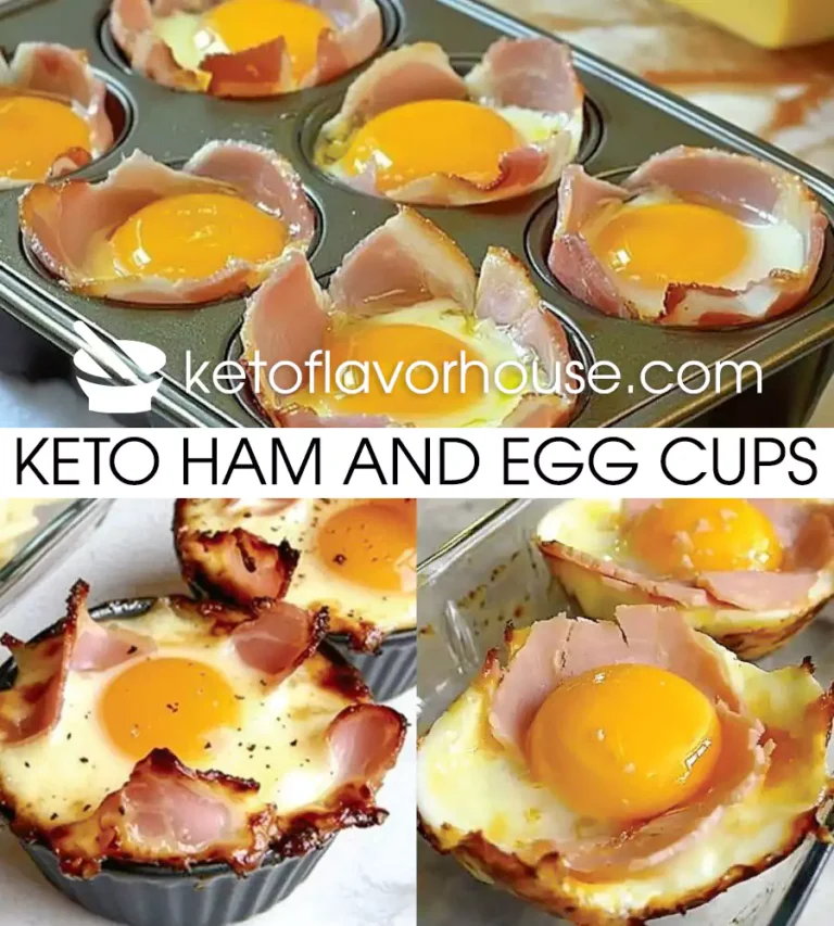 Keto Ham and Egg Cups