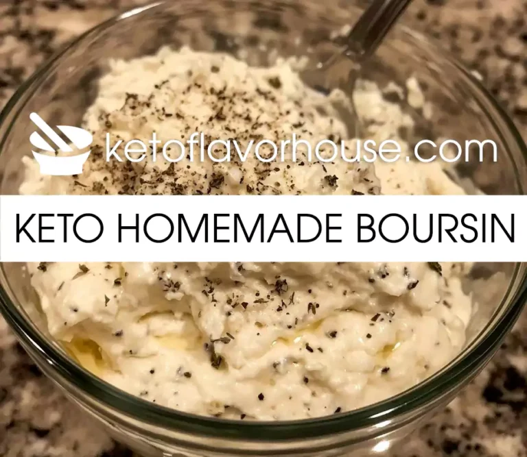 Keto Homemade Boursin