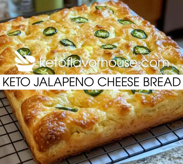 Keto Jalapeno Cheese Bread