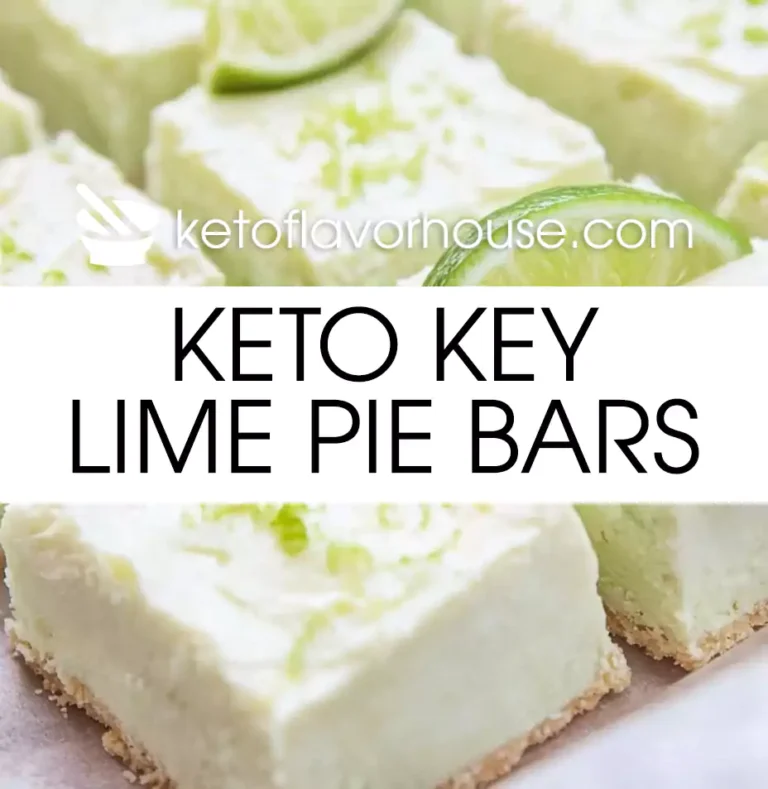 Keto Key Lime Pie Bars