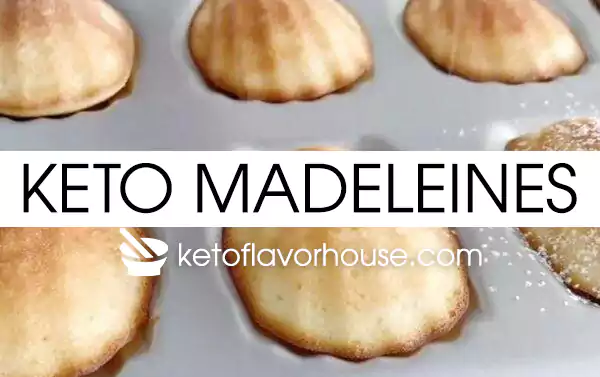 Keto Madeleines