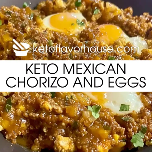 Keto Mexican Chorizo and Eggs