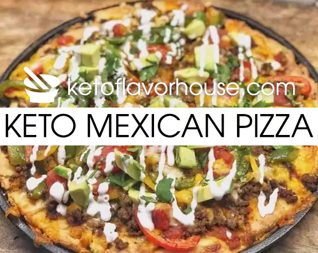 Keto Mexican Pizza