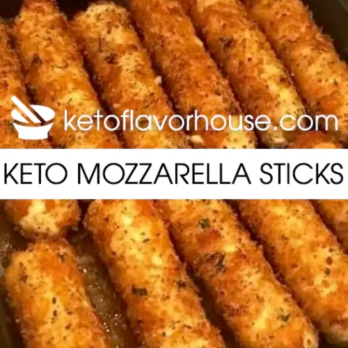 Keto Mozzarella Sticks