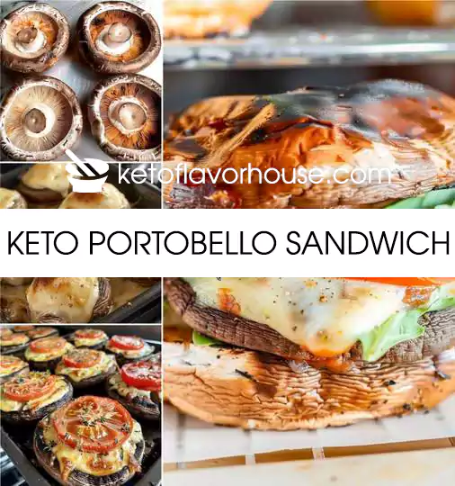 Keto Portobello Sandwich