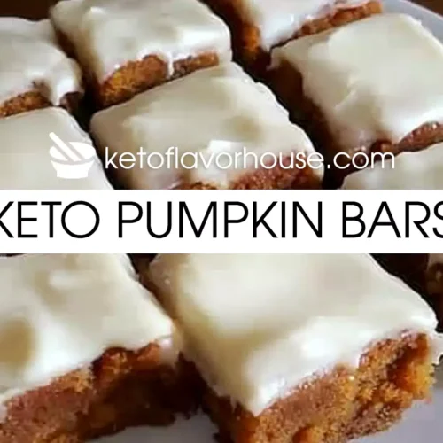 Keto Pumpkin Bars