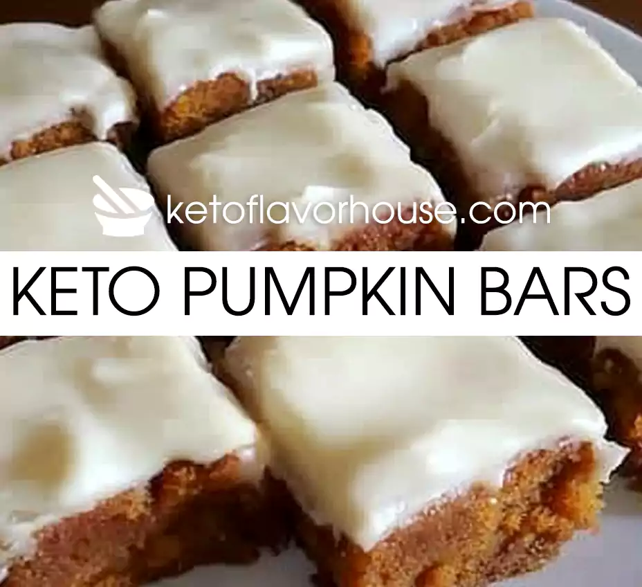 Keto Pumpkin Bars