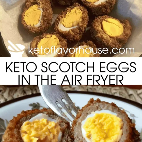 Keto Scotch Eggs in the Air Fryer