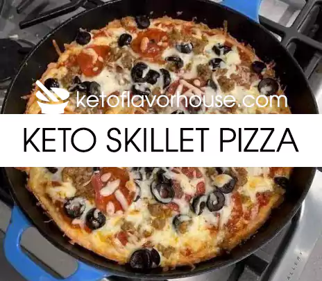 Keto Skillet Pizza