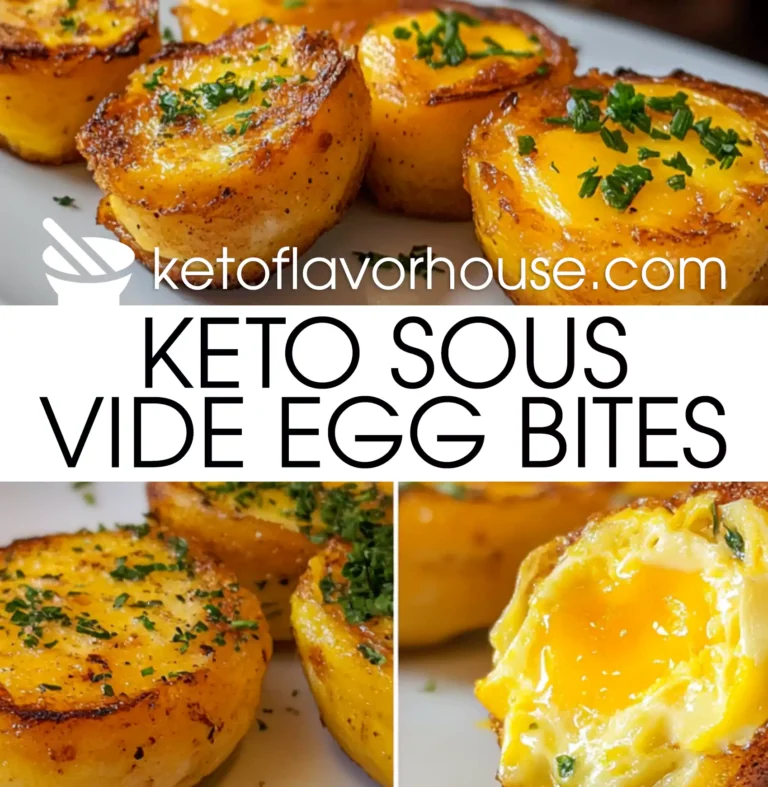 Keto Sous Vide Egg Bites