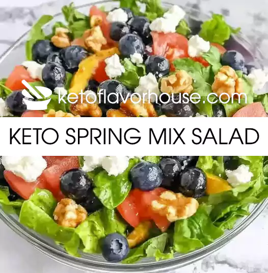 Keto Spring Mix Salad