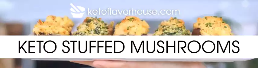 Keto Stuffed Mushrooms