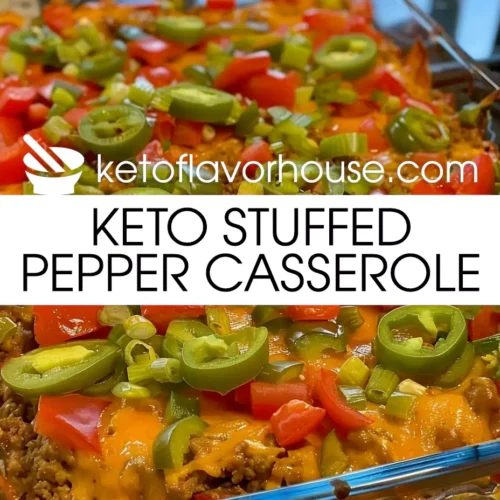 Keto Stuffed Pepper Casserole