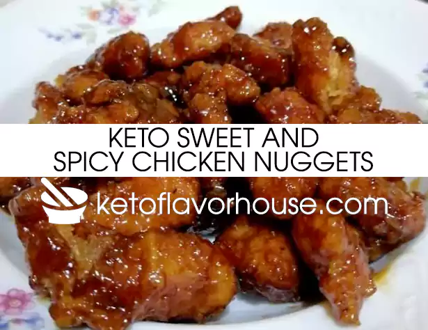 Keto Sweet and Spicy Chicken Nuggets