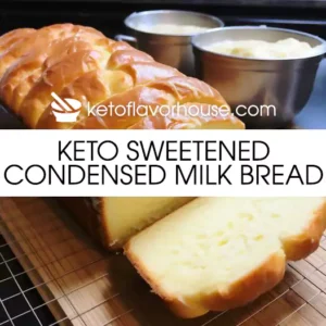 Keto Sweetened Condensed Milk Bread