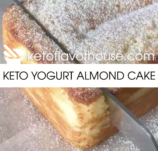 Keto Yogurt Almond Cake