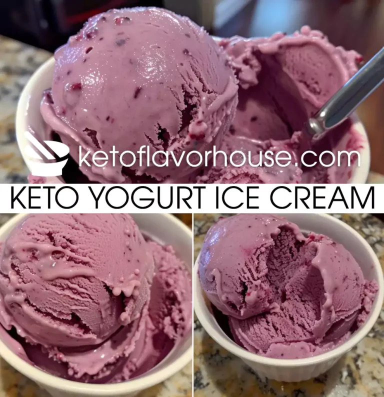 Keto Yogurt Ice Cream