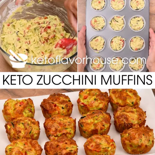 Keto Zucchini Muffins