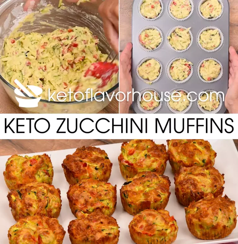 Keto Zucchini Muffins