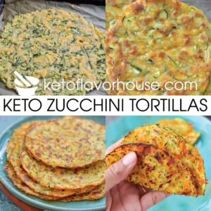 Keto Zucchini Tortillas