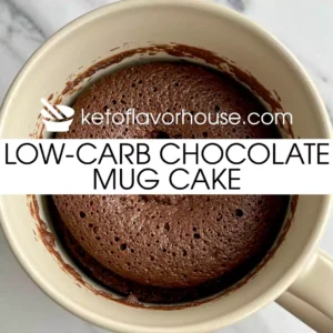 Low-Carb Chocolate Mug Cake