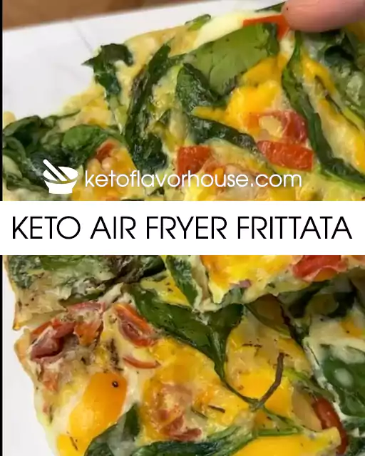 Keto Air Fryer Frittata