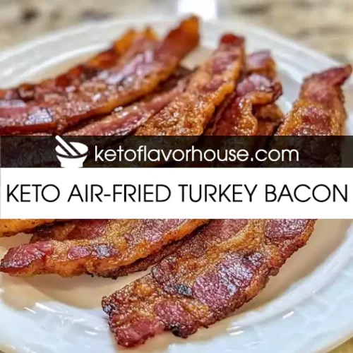 Keto Air-fried Turkey Bacon