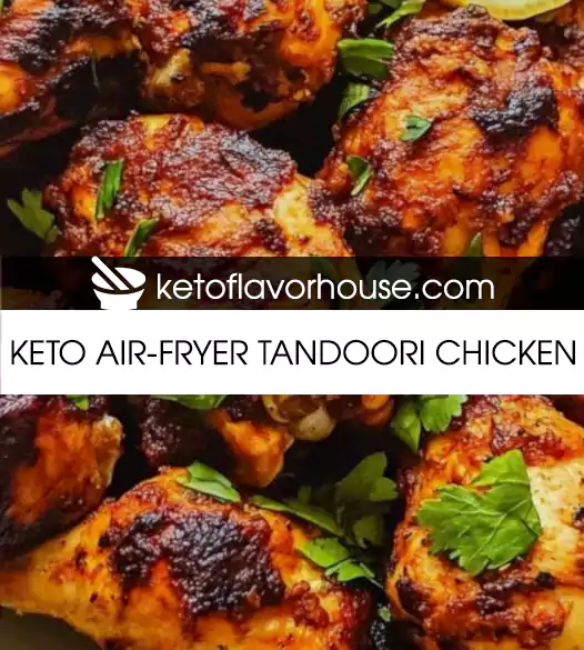 Keto Air-fryer Tandoori Chicken