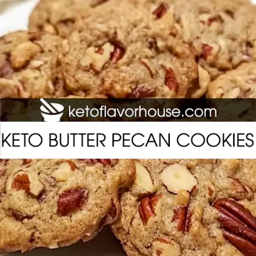 Keto Butter Pecan Cookies