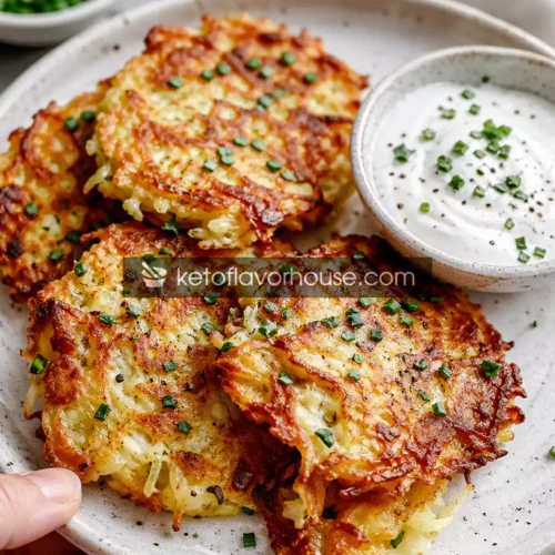 Keto Cabbage Fritters