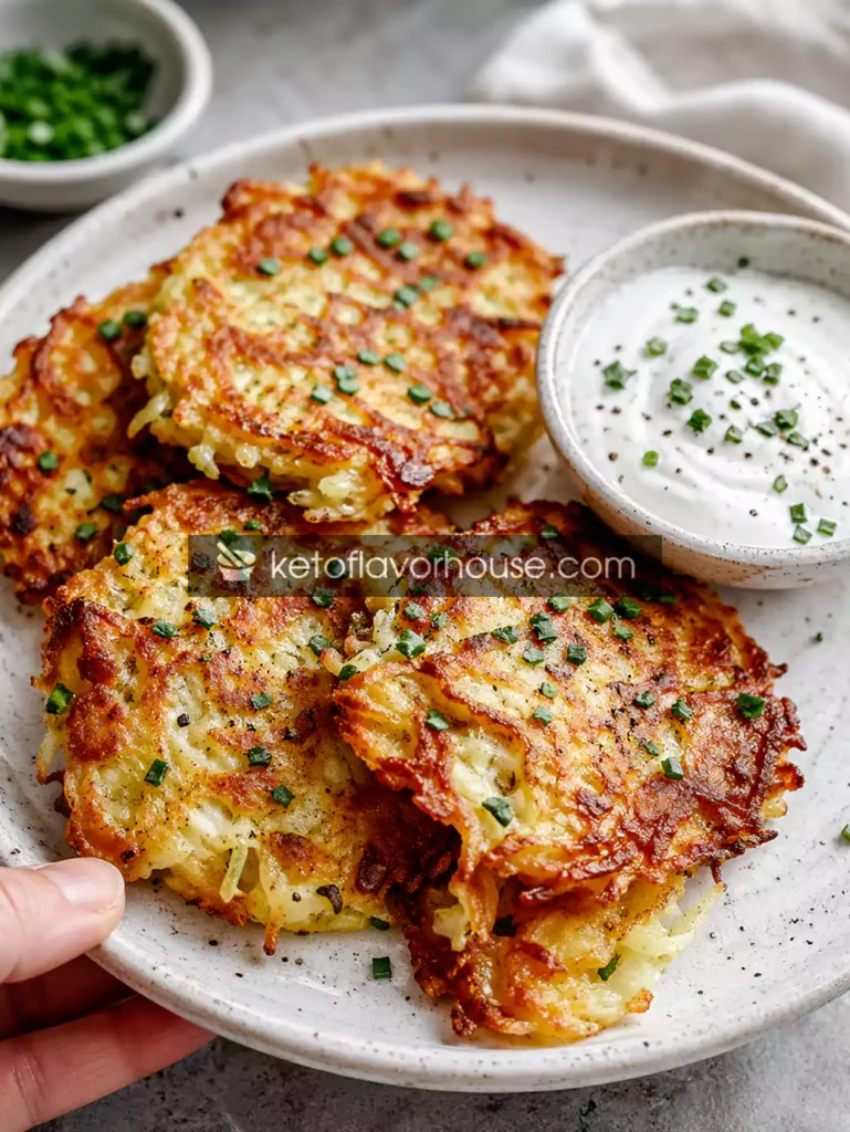 Keto Cabbage Fritters