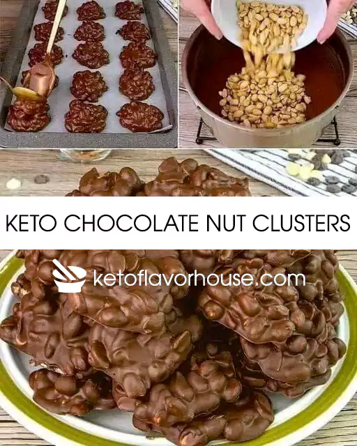 Keto Chocolate Nut Clusters