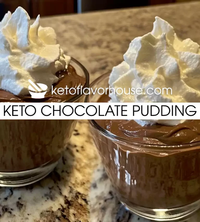 Keto Chocolate Pudding