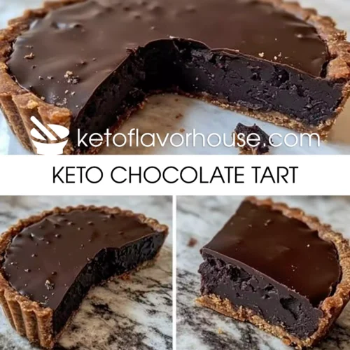 Keto Chocolate Tart