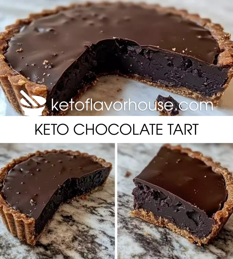 Keto Chocolate Tart