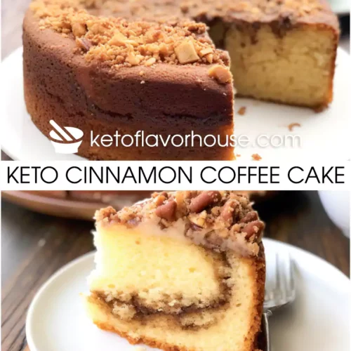 Keto Cinnamon Coffee Cake