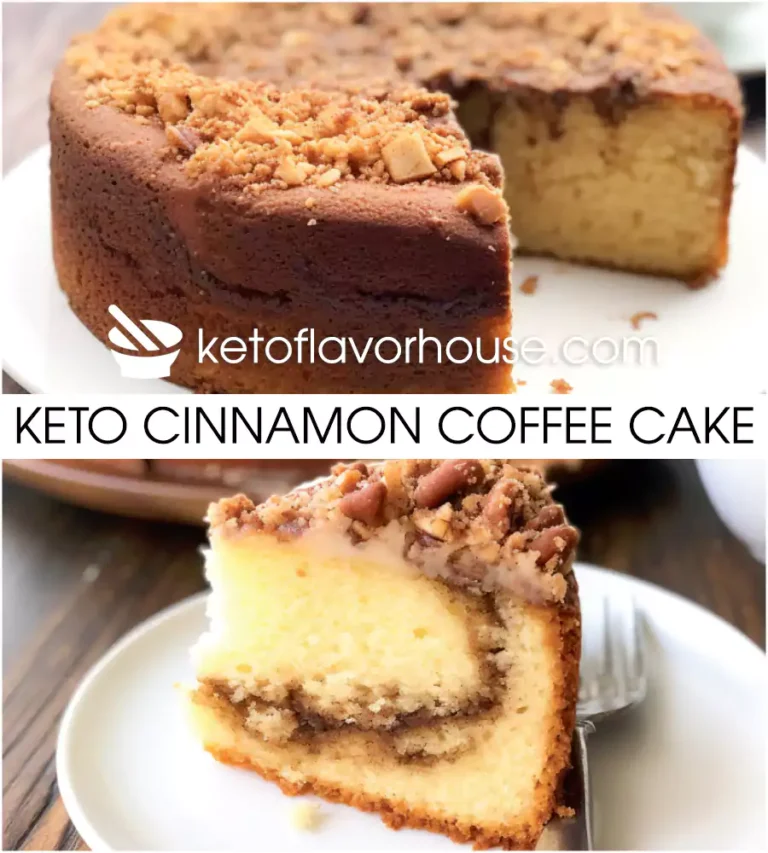 Keto Cinnamon Coffee Cake