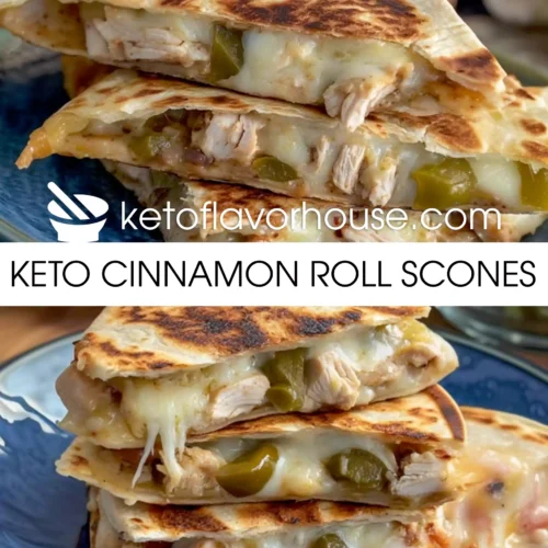 Keto Cinnamon Roll Scones