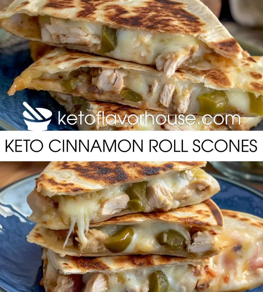 Keto Cinnamon Roll Scones