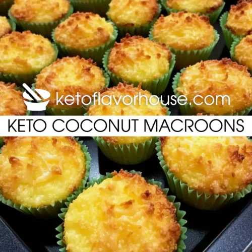 Keto Coconut Macroons