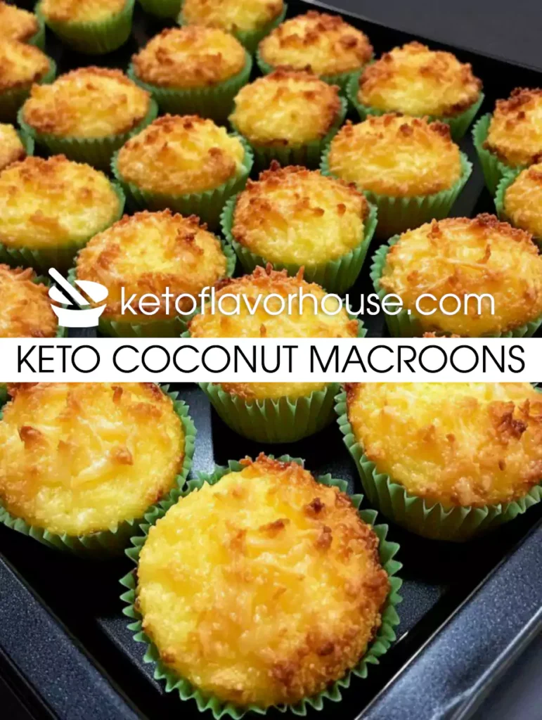 Keto Coconut Macroons