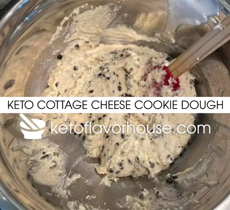 Keto Cottage Cheese Cookie Dough