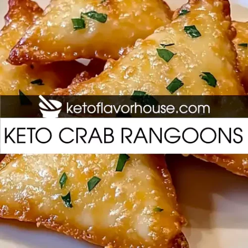 Keto Crab Rangoons