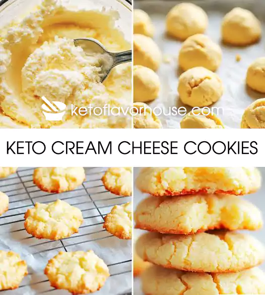 Keto Cream Cheese Cookies